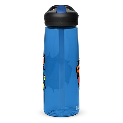 Don't Be Your Worst Graffiti Sports water bottle