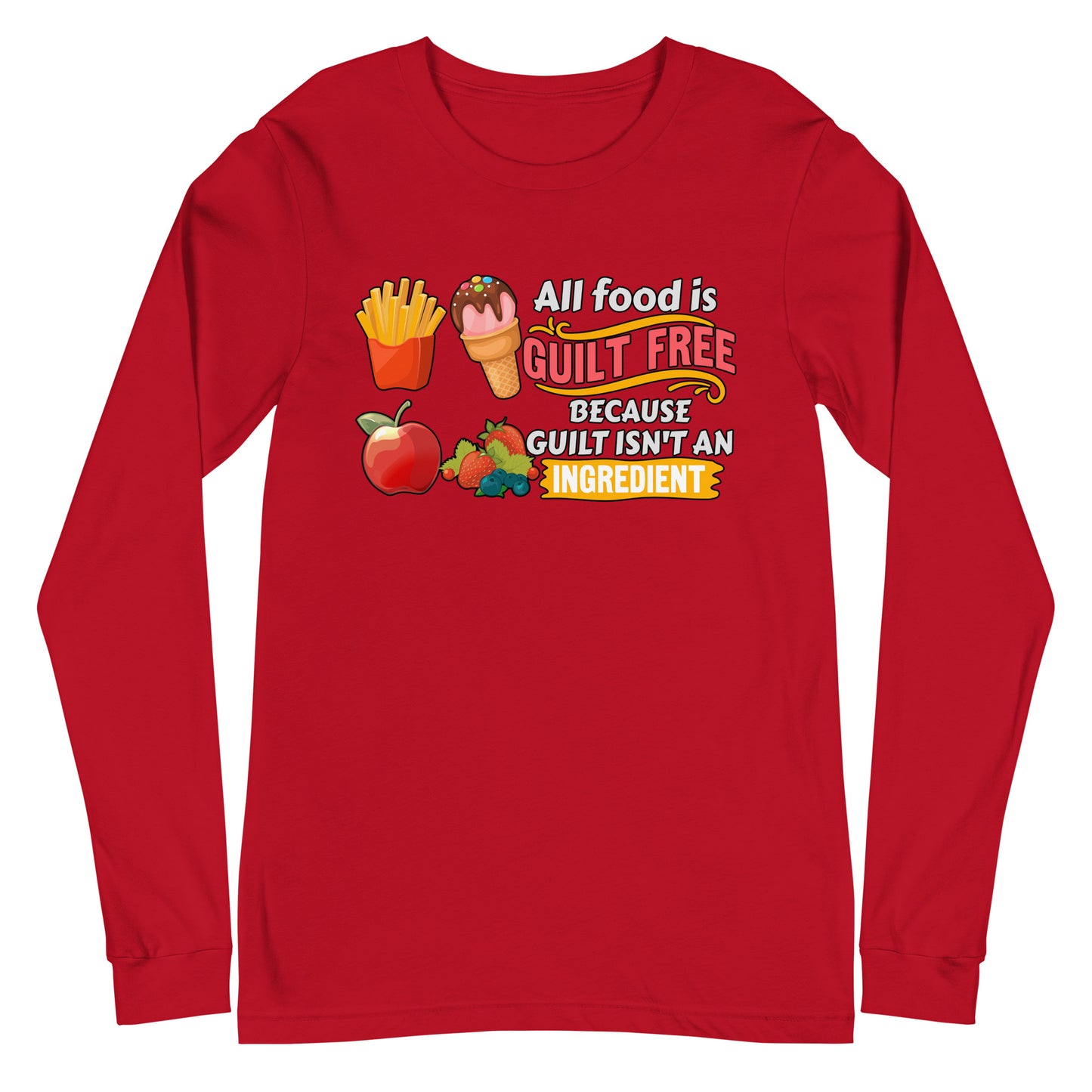 Guilt Free Unisex Long Sleeve Tee