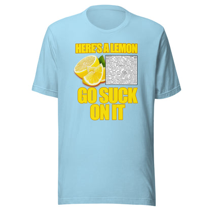 Suck A Lemon | Unisex Staple T-Shirt | Bella + Canvas 3001