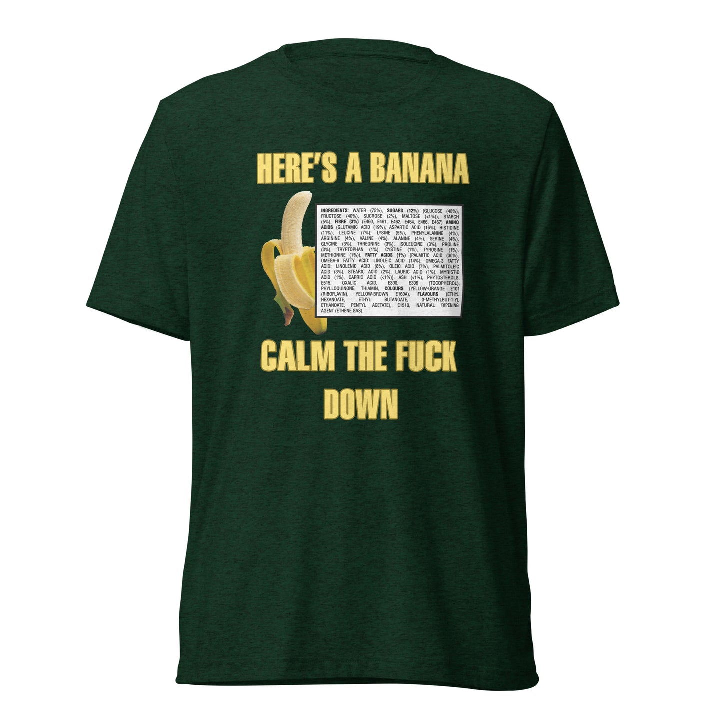 Here's A Banana | Unisex Tri-Blend T-Shirt | Bella + Canvas 3413