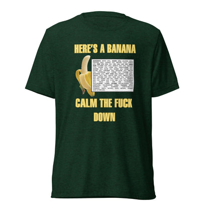 Here's A Banana | Unisex Tri-Blend T-Shirt | Bella + Canvas 3413